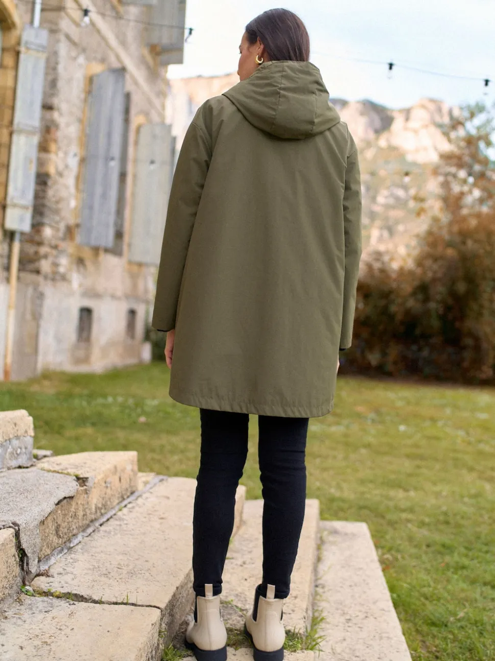 Manteau polyvalent Seraphine Grossesse et bébé avec intérieur matelassé indépendant