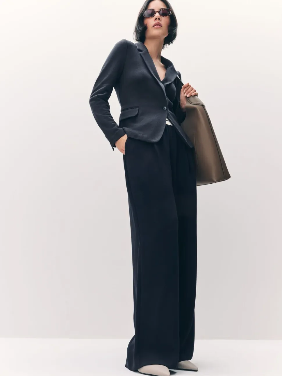 marine - Blazer ajusté Vero Moda