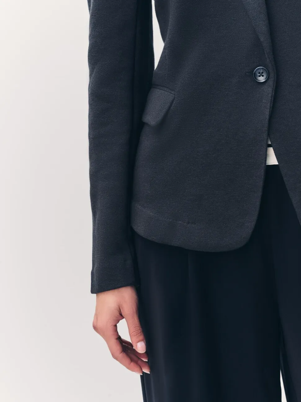 marine - Blazer ajusté Vero Moda