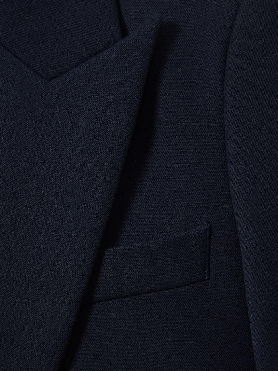 marine - Blazer de costume droit ajusté Reiss Gabie