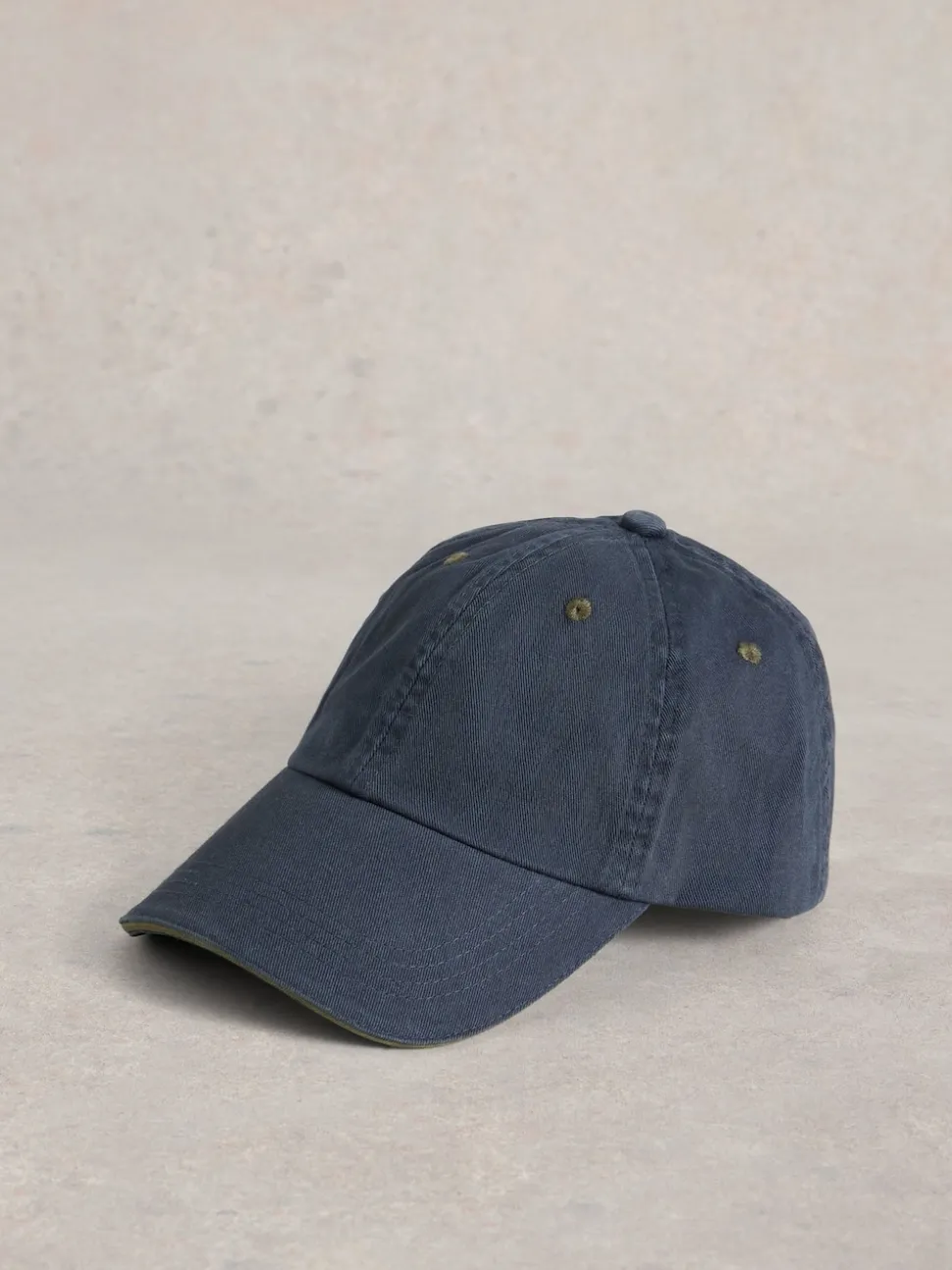 marine - Casquette de baseball White Stuff 100% coton