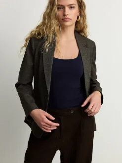 marine - Débardeur avec encolure carrée