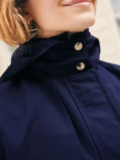 marine - Imperméable à capuche Résistant à la douche