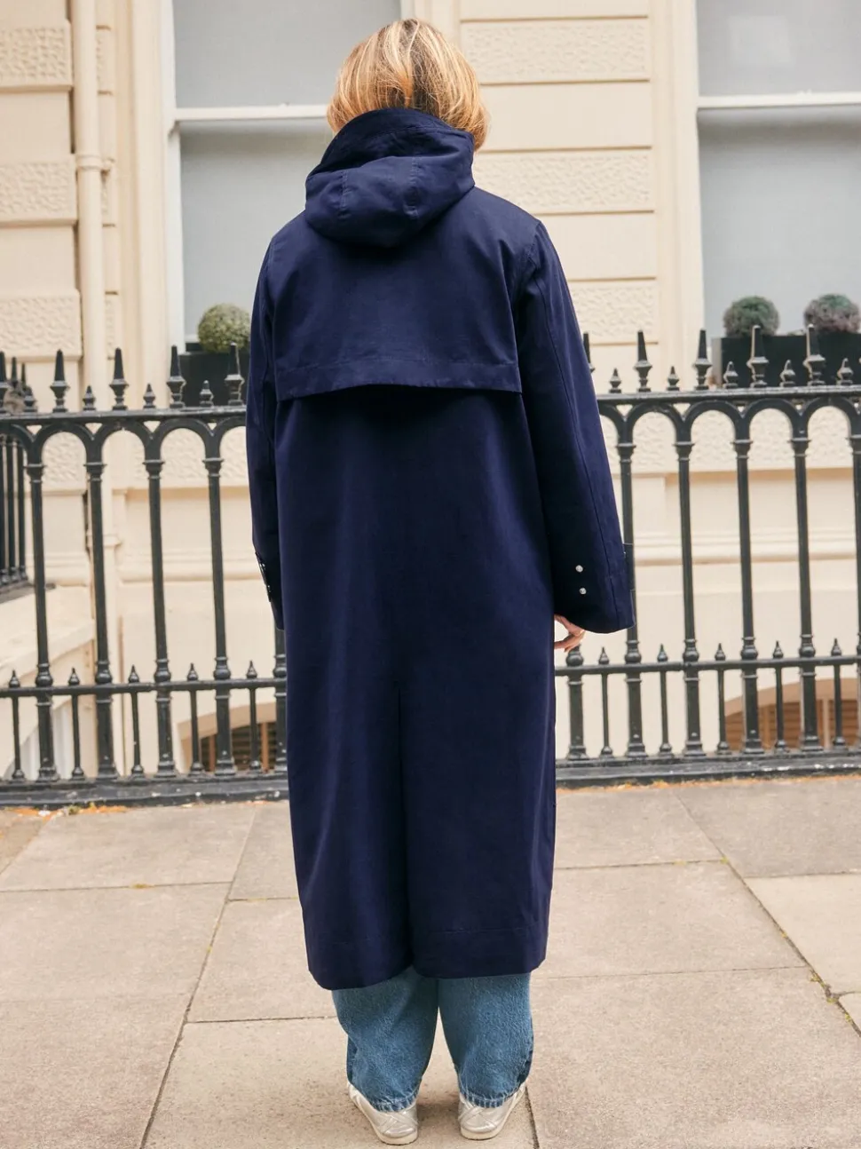 marine - Imperméable à capuche Résistant à la douche