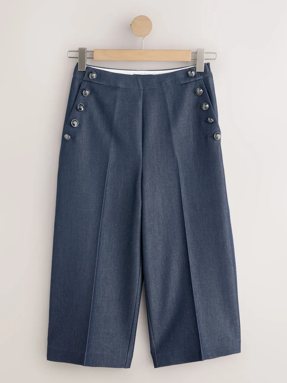 marine - Jupes-culottes aspect Denim