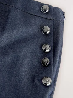 marine - Jupes-culottes aspect Denim