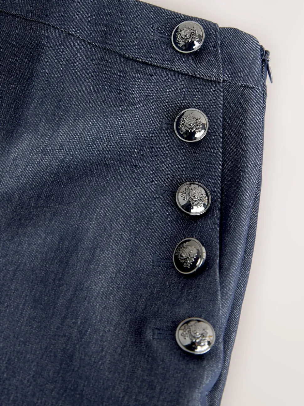 marine - Jupes-culottes aspect Denim