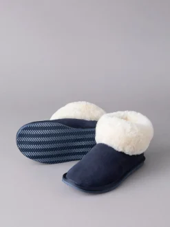 marine - Lakeland Leather Ladies Sheepskin Boots Slippers (Bottes en peau de mouton pour dames)