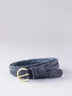 marine - Lakeland Leather Waverton Woven Ceintures