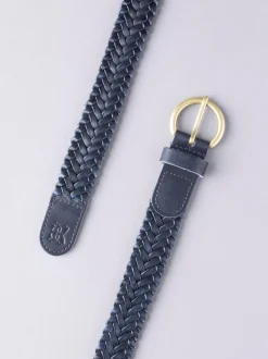 marine - Lakeland Leather Waverton Woven Ceintures