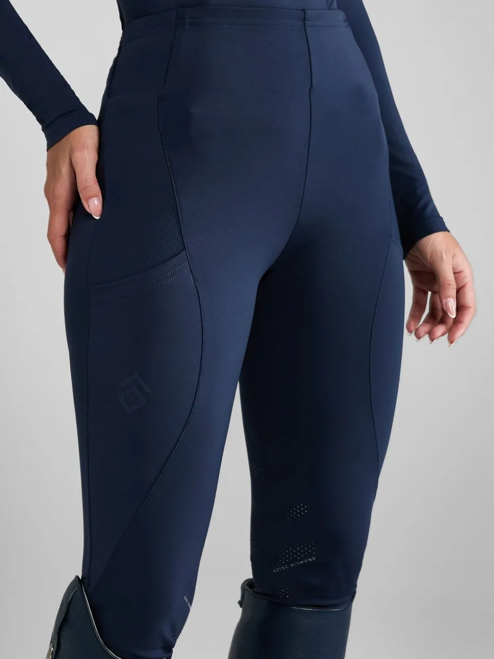 marine - Leggings Aztec Diamond Core