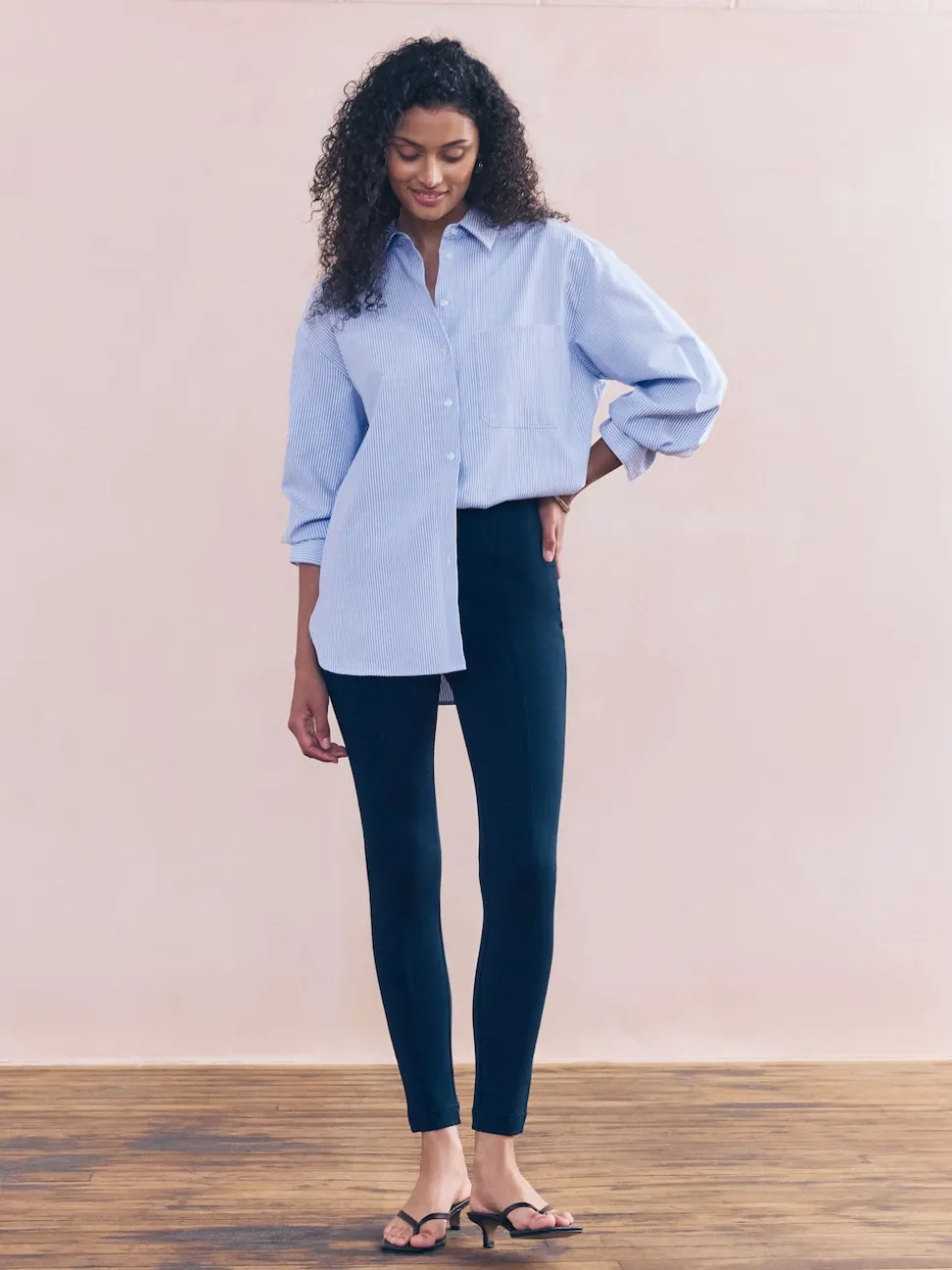 marine - Leggings Ponte