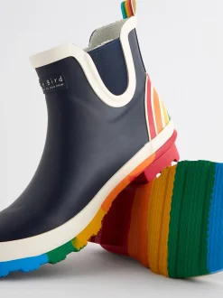 marine - Little Bird by Jools Oliver Adultes Rainbow Welly Boots