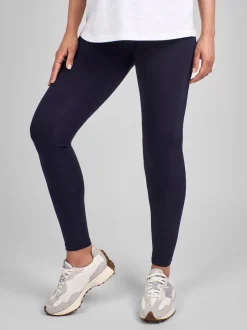 marine - Lot de 2 leggings de grossesse JoJo Maman Bébé en coton majoritaire