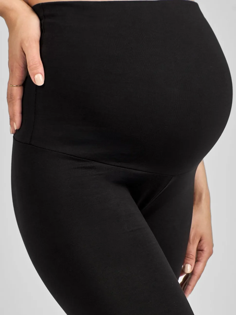 marine - Lot de 2 leggings de grossesse JoJo Maman Bébé en coton majoritaire