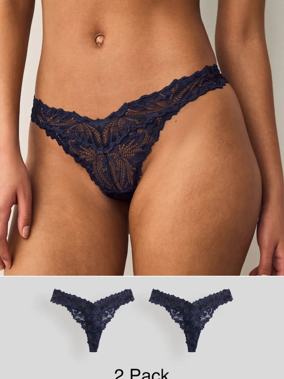 marine - Lot de culottes en dentelle Ultimate Comfort 2