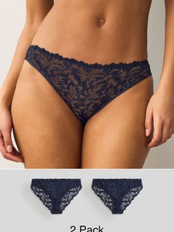 marine - Lot de culottes en dentelle Ultimate Comfort 2