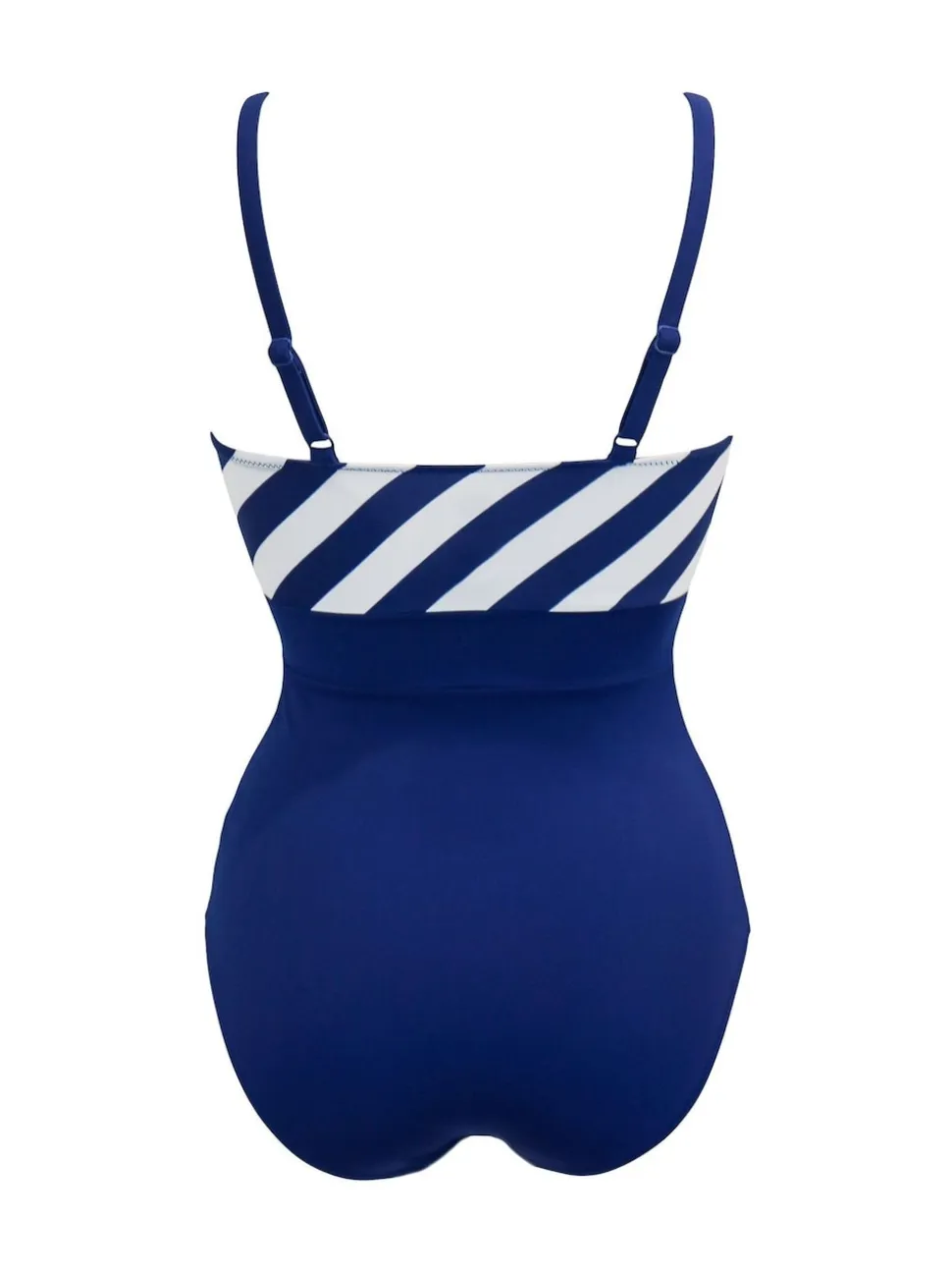 marine - Maillot de bain Pour Moi High Line avec contrôle du col en V