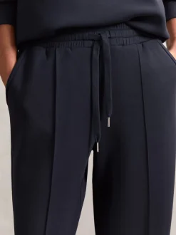 marine - Pantalon de jogging large en interlock haut de gamme Reiss Jemma