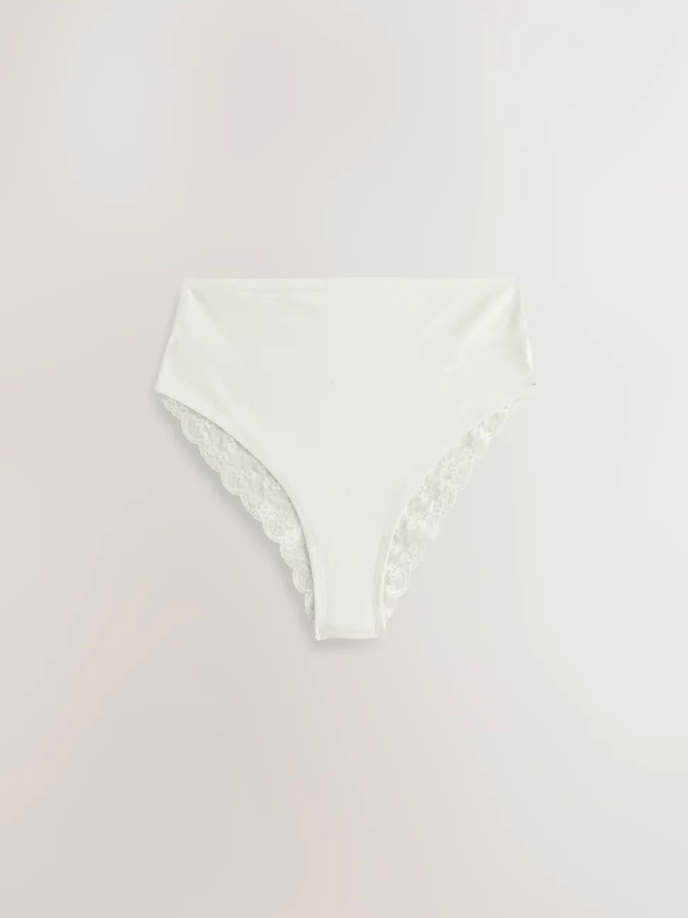 Marine Paisley - Lot de 4 culottes en coton et dentelle