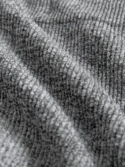 Marl gris - Côtelé sans couture Taille haute Leggings