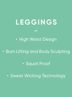 Marl gris - Legging Sports Dry Tech Tummy Control taille haute