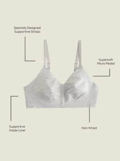 Marl gris - Ultimate Comfort Soutiens-gorge