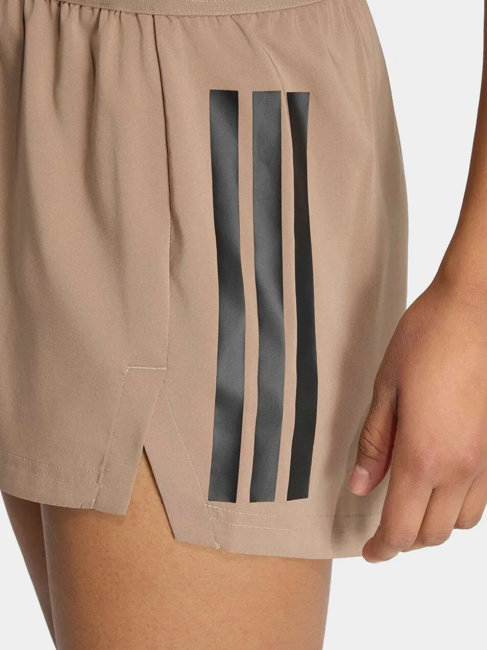 Marron - adidas Hyperglam 3Shorts tissés à Rayures