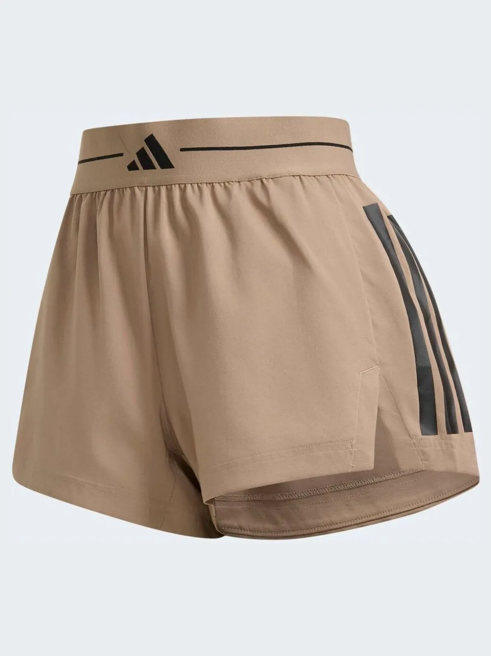 Marron - adidas Hyperglam 3Shorts tissés à Rayures
