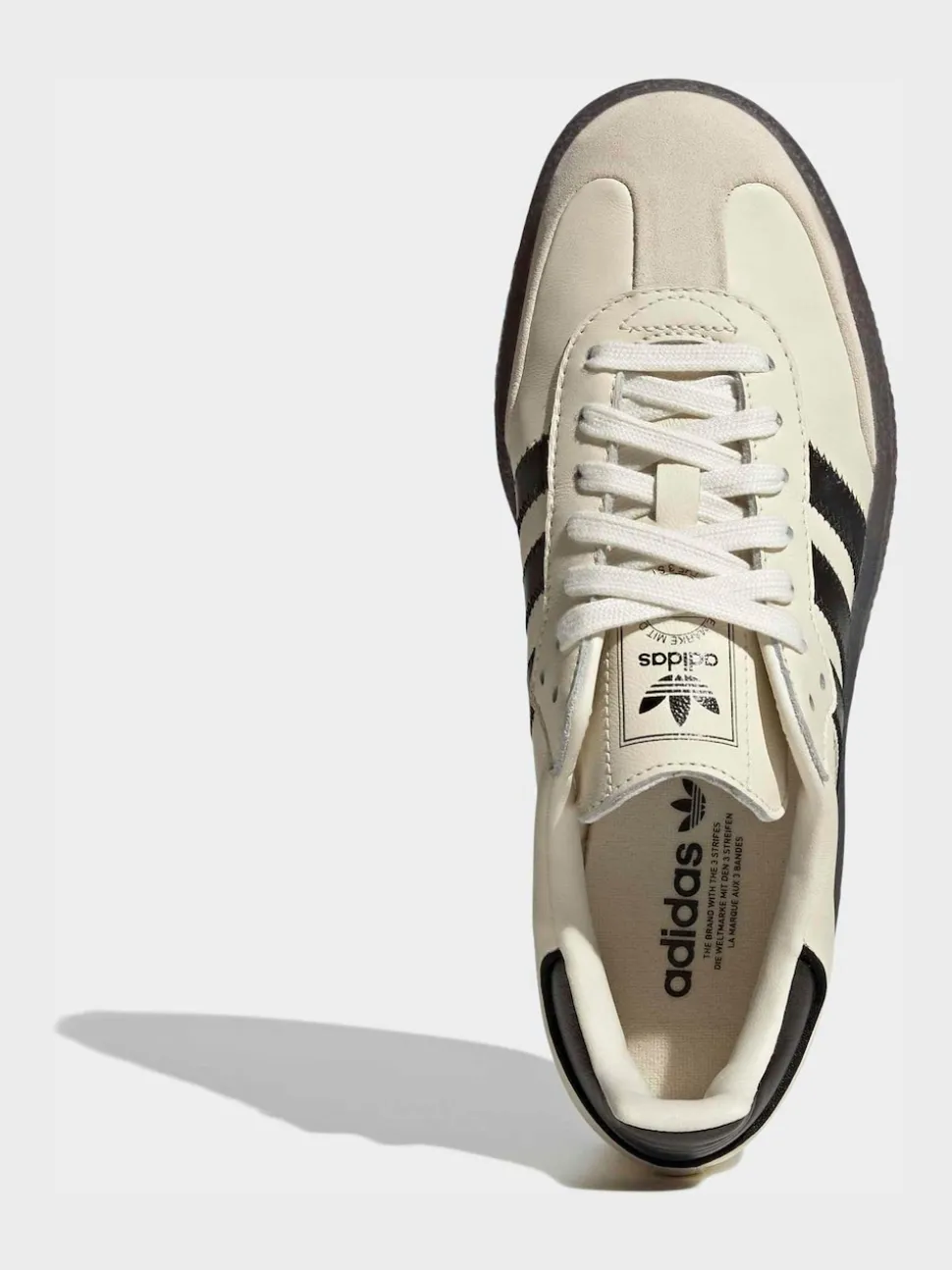 Marron - Baskets Adidas Original Sambae W