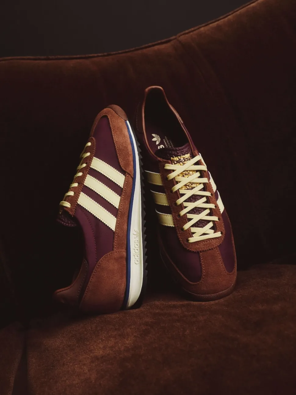 Marron - Baskets adidas Originals SL 72 OG