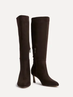 Marron - Bottes à talons aiguilles Linzi Rush à bout pointu