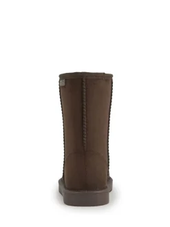 Marron - Bottes imperméables Regatta Risley mi-longues doublées de fausse fourrure