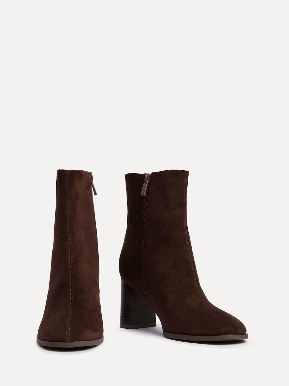 Marron - Bottes Linzi Approach à talons carrés