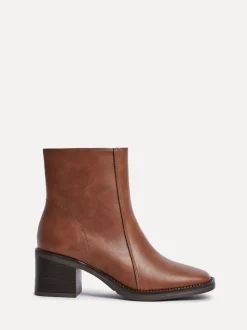 Marron - Bottes Linzi Wander à talons carrés