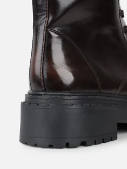 Marron - Bottes/Bottines à cheville épaisse Simmi London Rodman