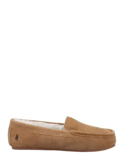 Marron - Chaussons Hush Puppies Annie Moccasin