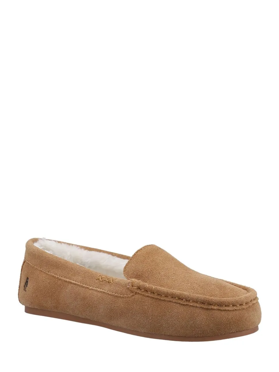 Marron - Chaussons Hush Puppies Annie Moccasin
