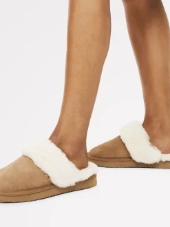 Marron - Chaussons mules Radley Maple Lane en peau de mouton