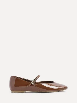 Marron - Chaussures Linzi Hush Mary Jane à bout carré