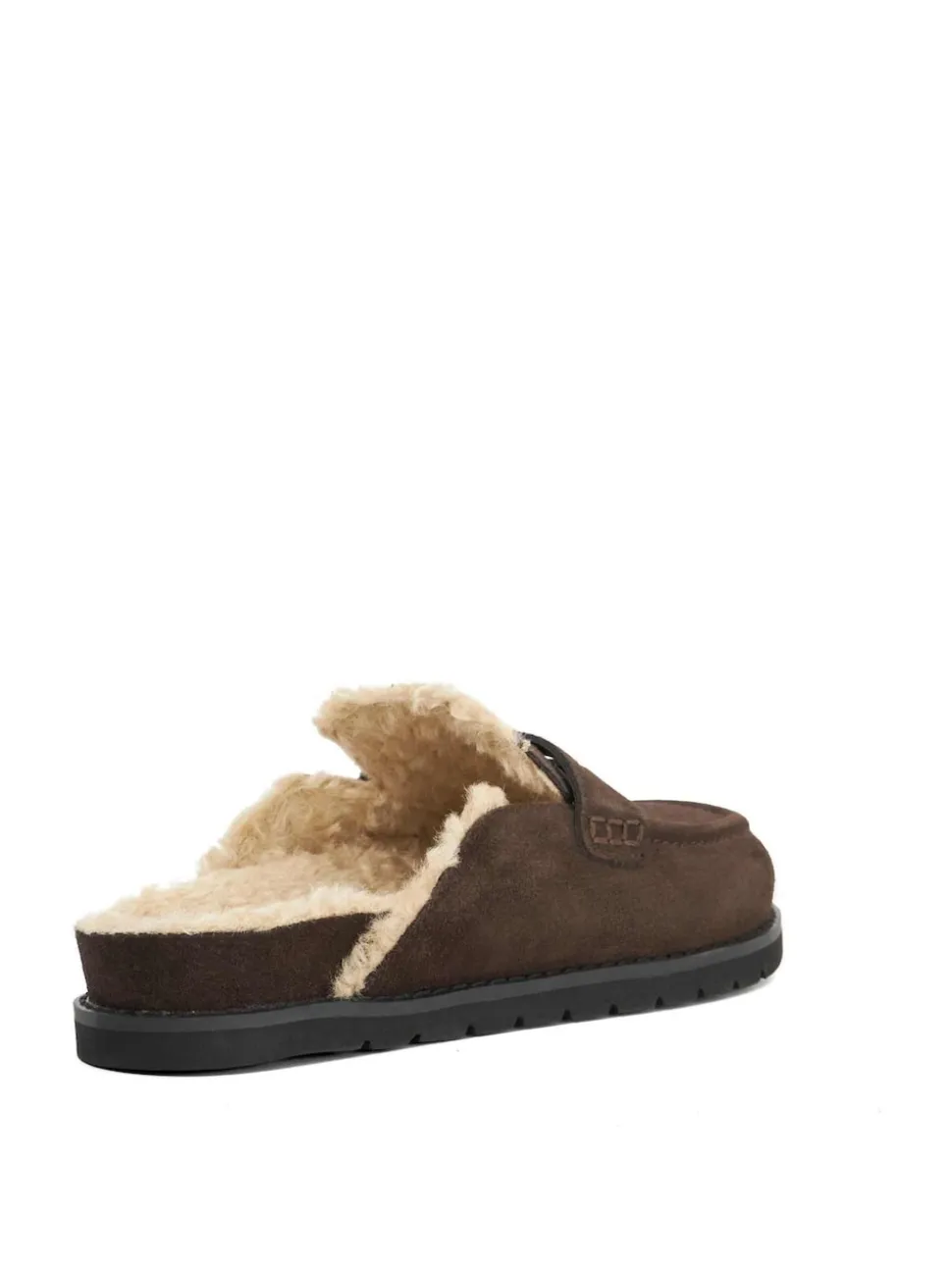 Marron - Dune London Mocassins dos nu doublés Goldy