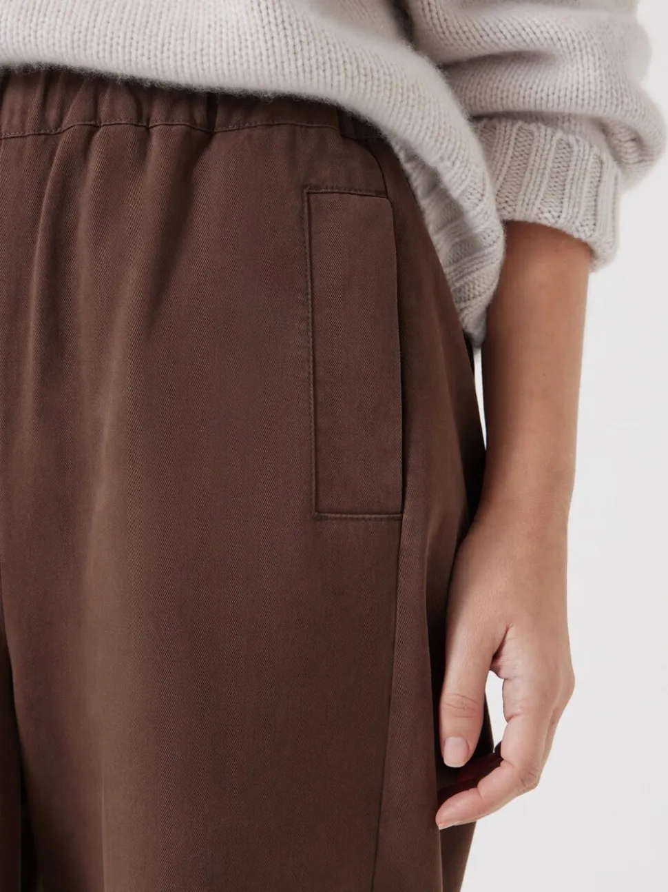 Marron - Hush Jack Coupe ballon Pull On Pantalons