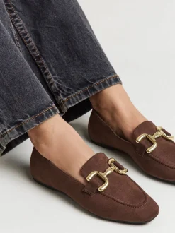 Marron - JD Williams Mocassins classiques avec bordure snaffle