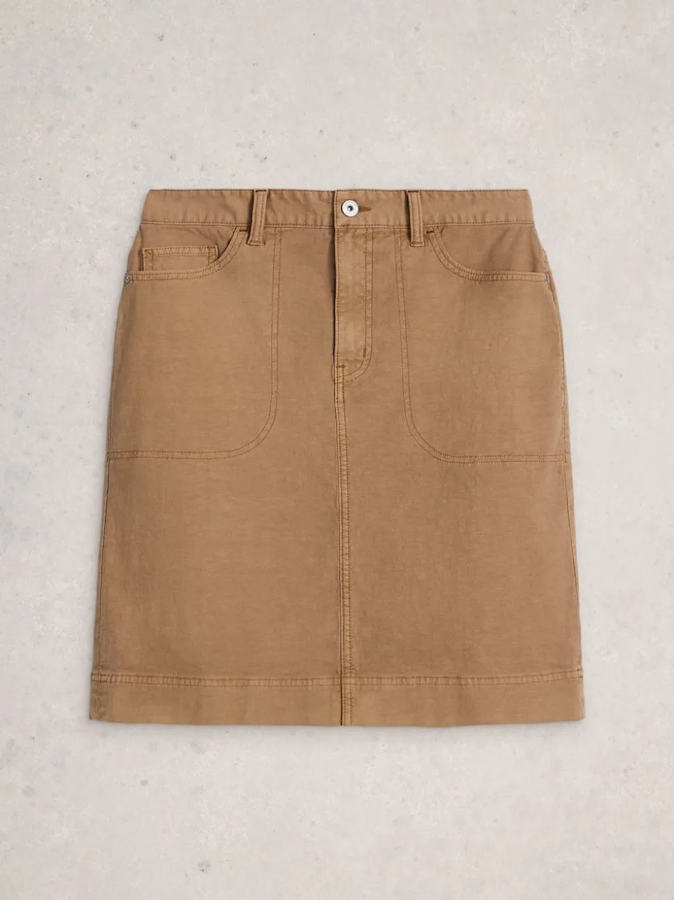 Marron - Jupe White Stuff Tia Chinos
