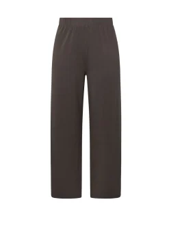 Marron - Leggings Yours Curve à jambes amples