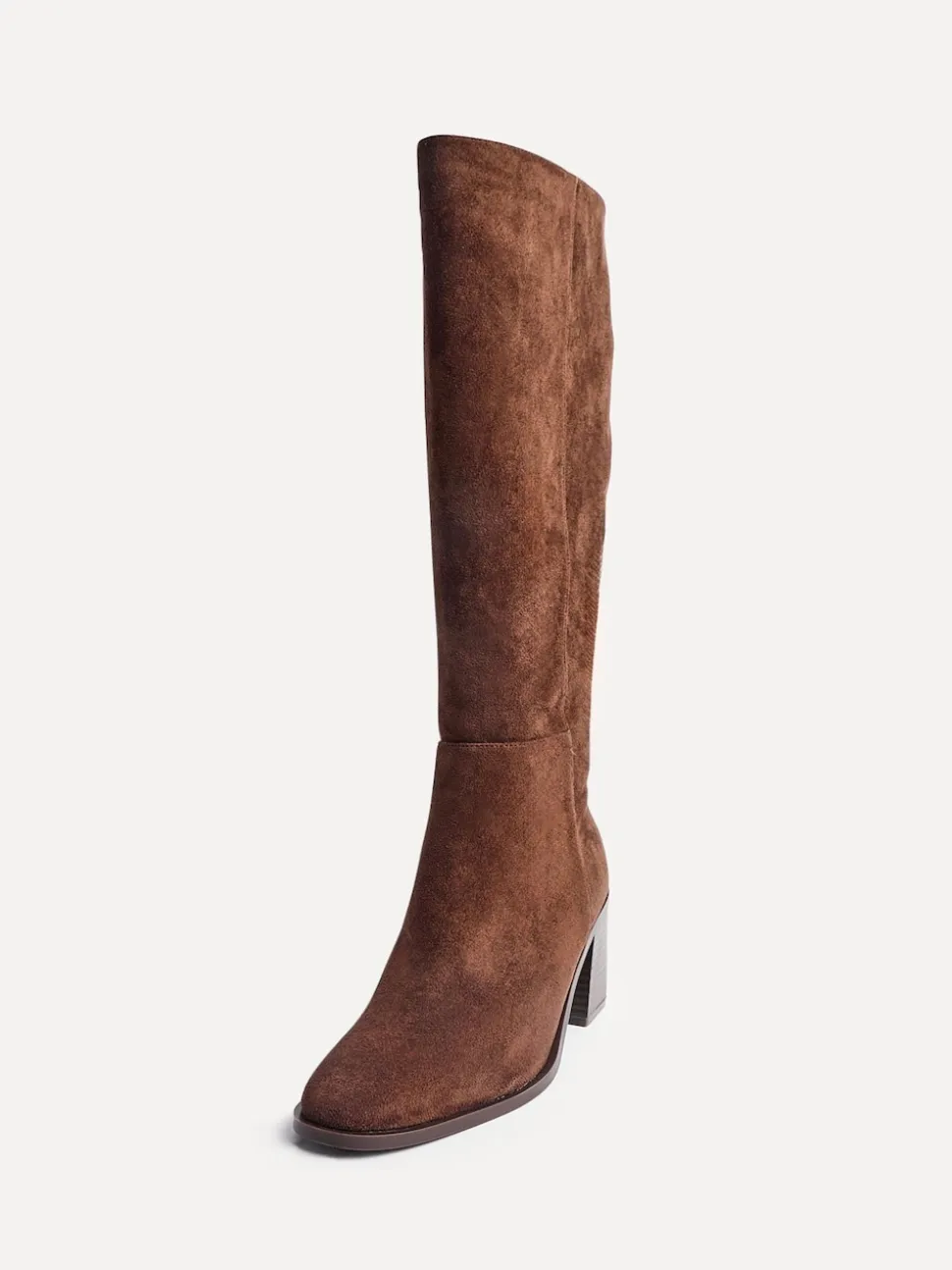 Marron - Linzi Bottes/Bottines montante à talons carrés Levine