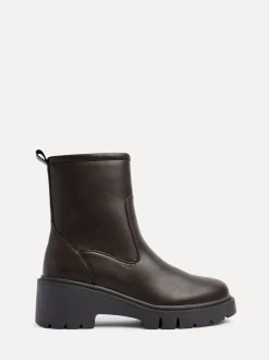 Marron - Linzi bottines compensées Limited
