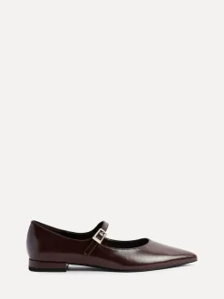 Marron - Linzi Seattle Chaussures plates Mary Jane à bout pointu