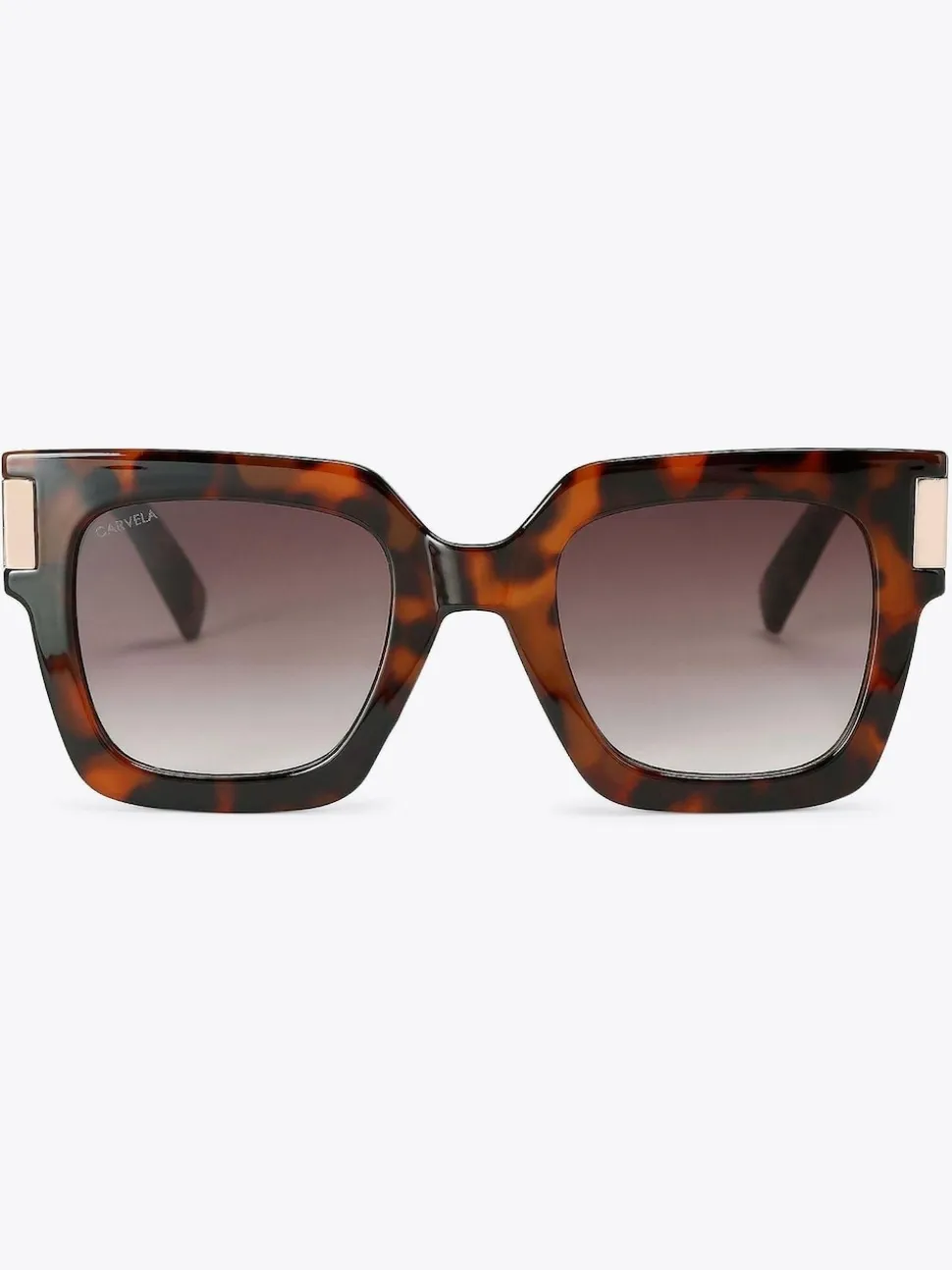 Marron - Lunettes de soleil Carvela à semelle évasée épaisse