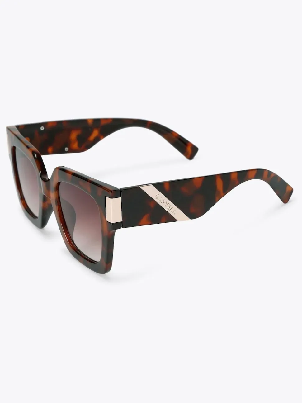 Marron - Lunettes de soleil Carvela à semelle évasée épaisse
